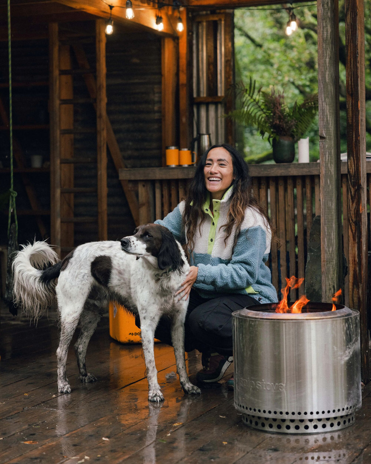 Create Deep-Pile Sherpa Fleece - Arctic - Lifestyle