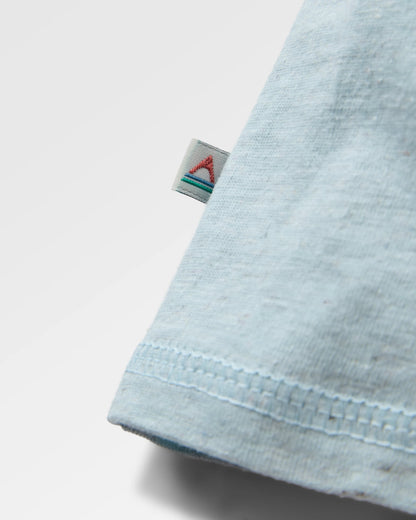 Odyssey Raglan LS T-Shirt - Ice Blue - Flatlay