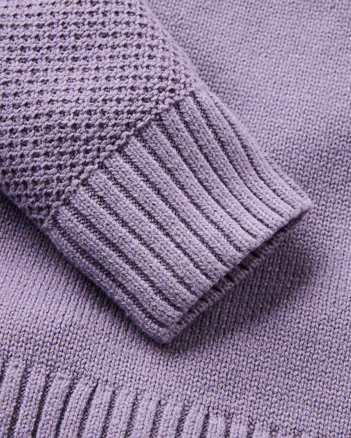 Swell Knitted Jumper - Heather - Flatlay