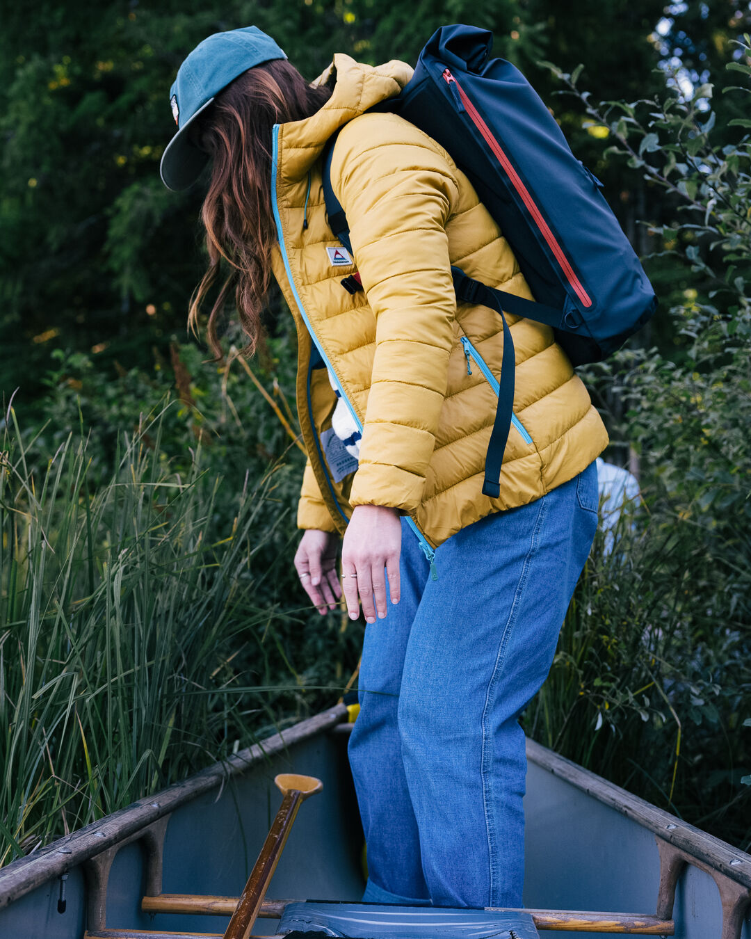 Pow Insulated Jacket - Mustard Gold - Lifestyle