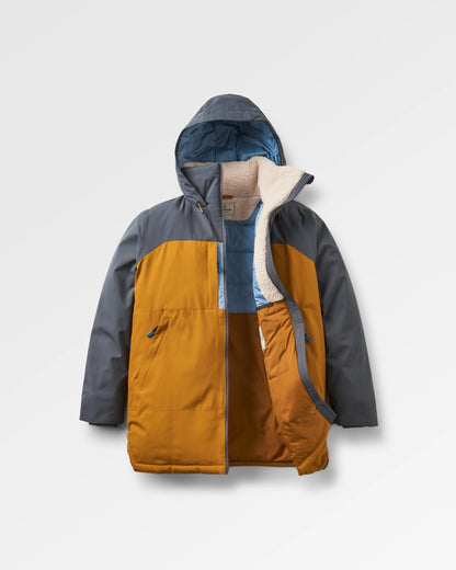Lumi Insulated Parka - Golden Brown - Flatlay