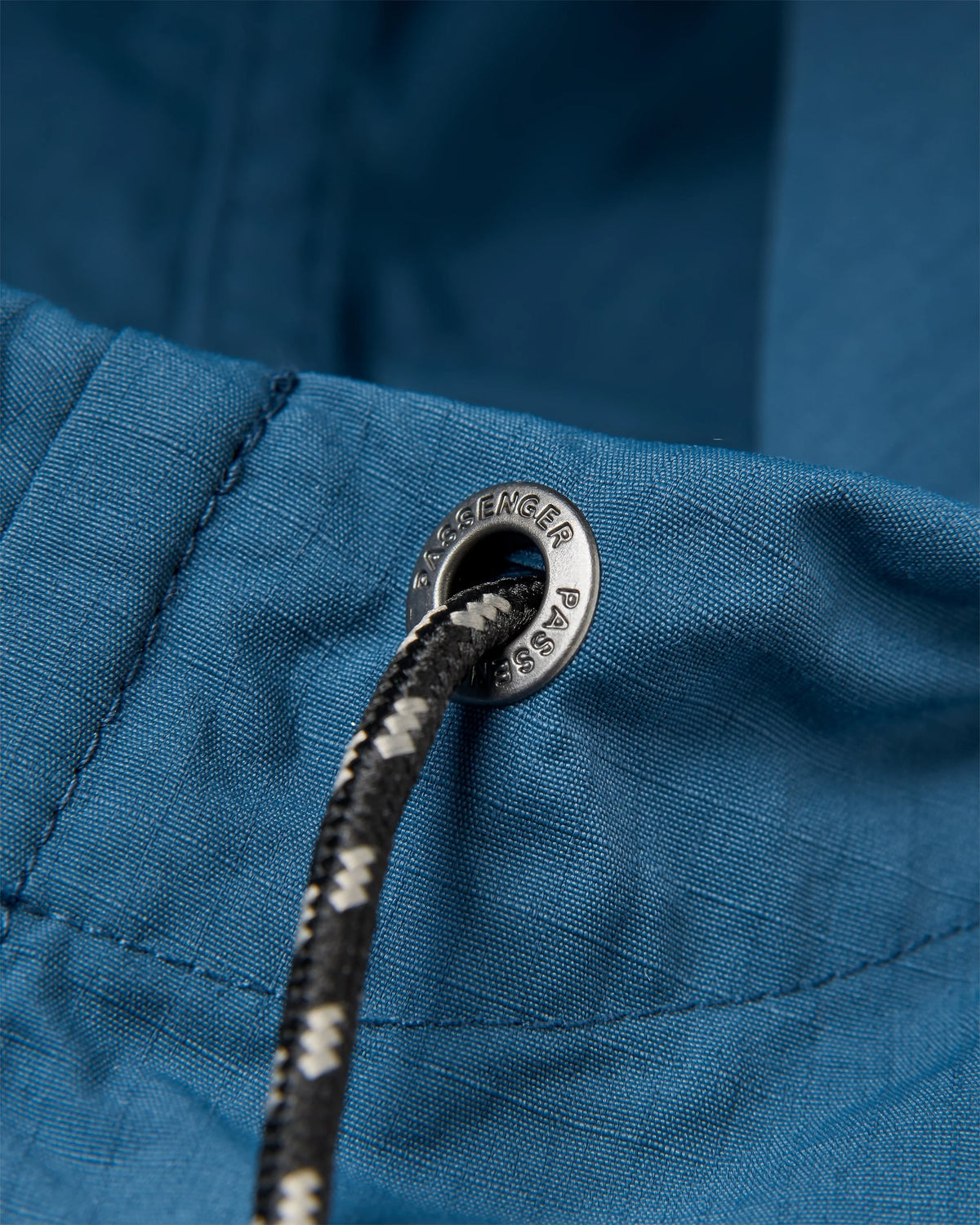 Seek Out Wind Resistant Anorak - Dark Denim - Flatlay