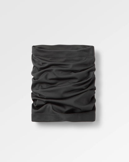 Mist Neck Gaiter - Black - Flatlay