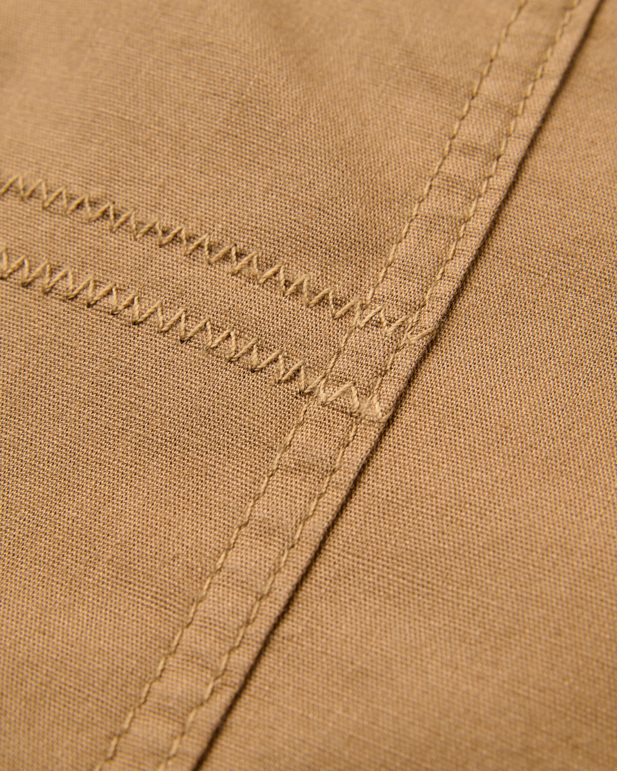 Lani Light Cotton Short - Caramel - Flatlay