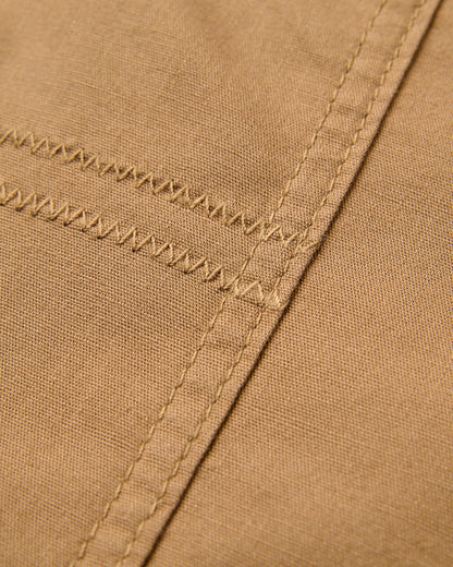 Lani Light Cotton Short - Caramel - Flatlay