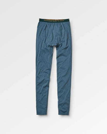 Men's Merino Blend Base Layer Bottom - Storm Grey - Flatlay