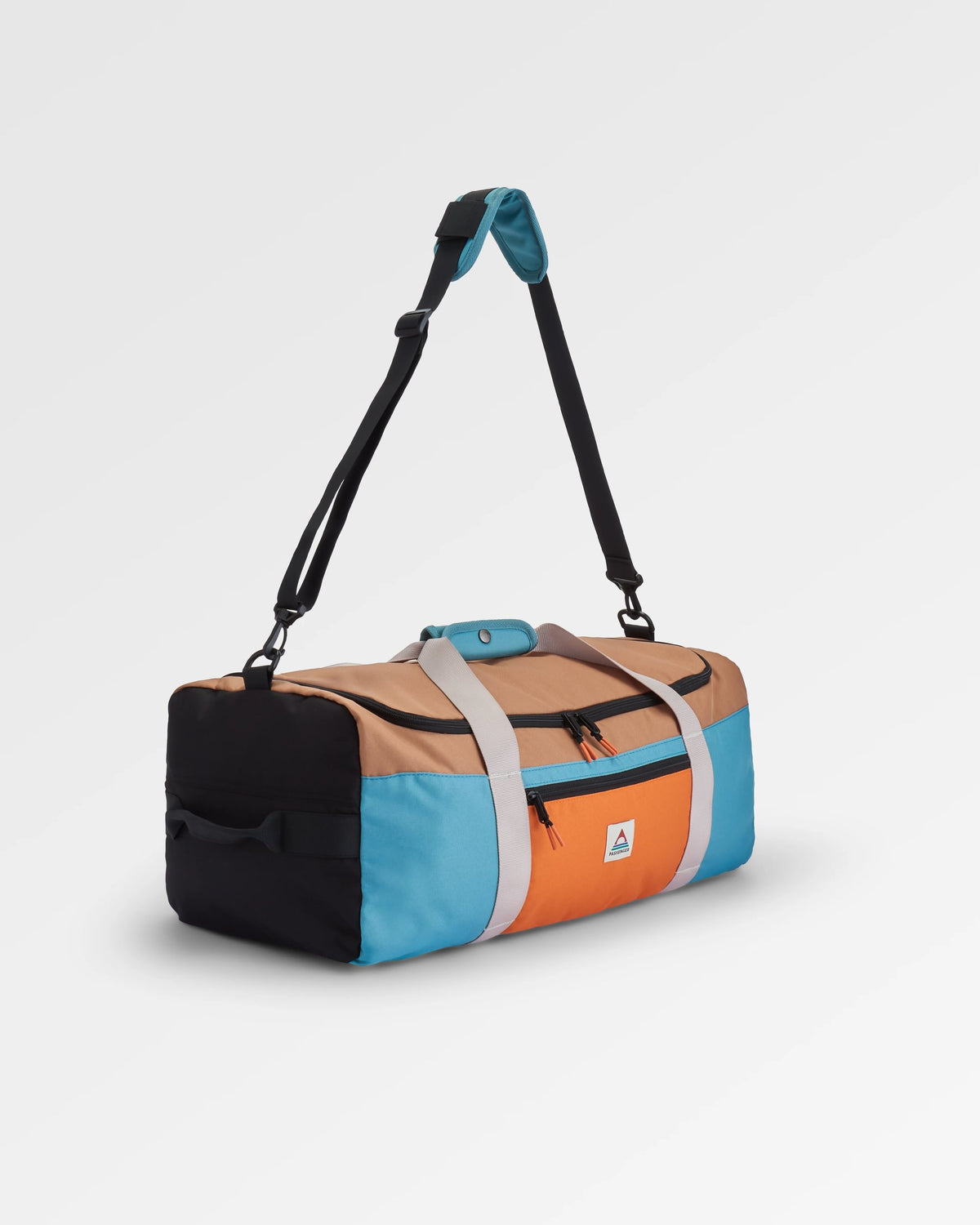 Boondocker 30L Duffel - Arctic/Retro Orange - Flatlay