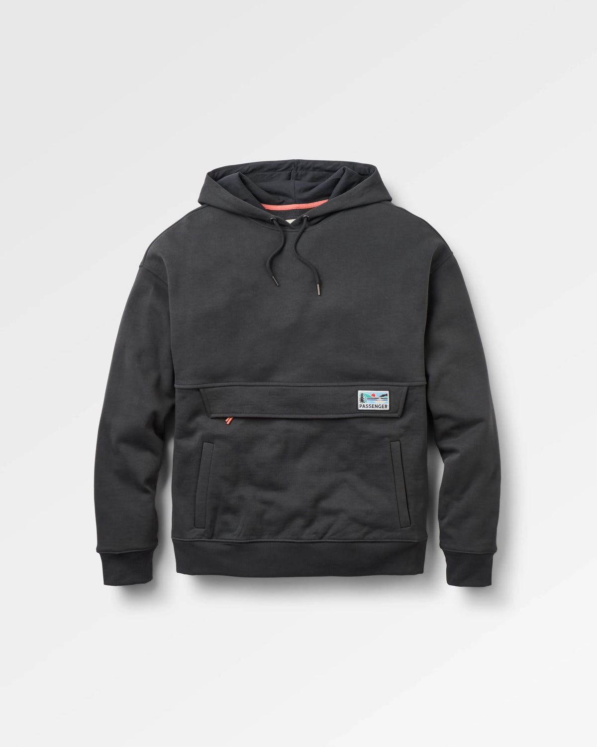 Wildedge Hoodie - Black - Flatlay