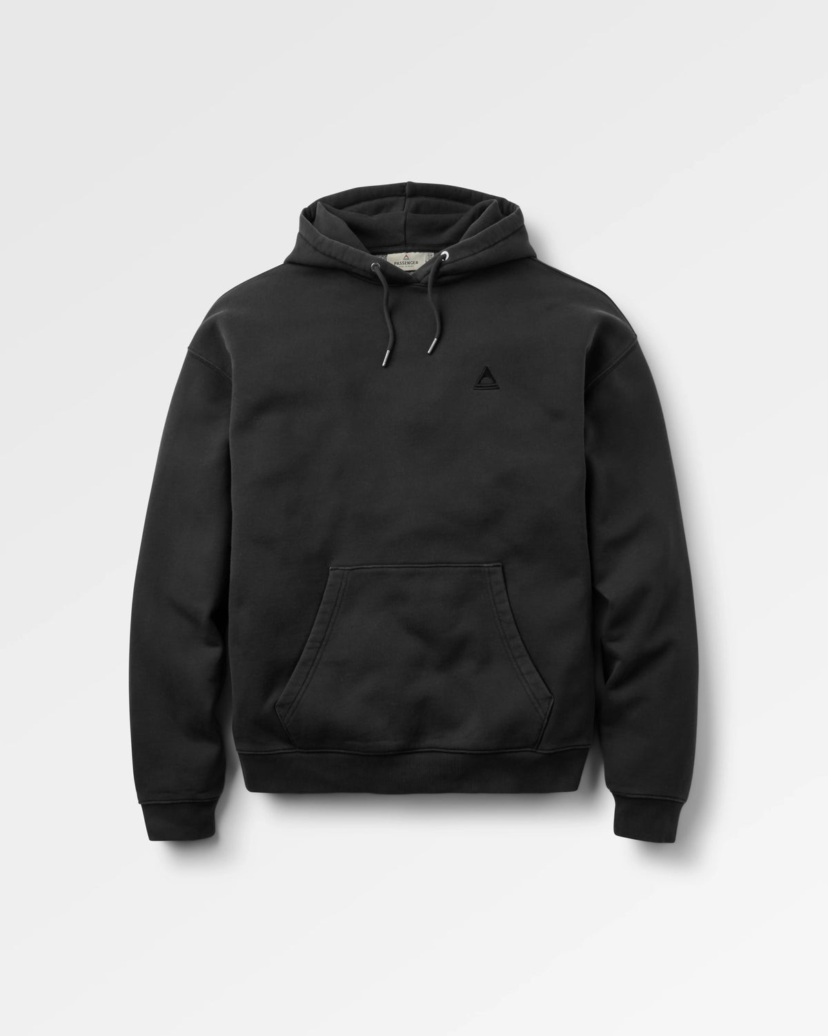 Vita Relaxed Fit Hoodie - Black - Flatlay