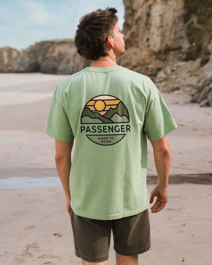 Laidback Relaxed Fit T-Shirt - Stem Green - Lifestyle