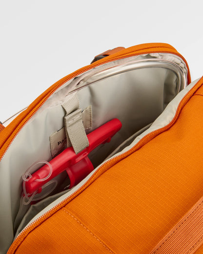 Odyssey Backpack Duffel - Sunrise Orange - Flatlay