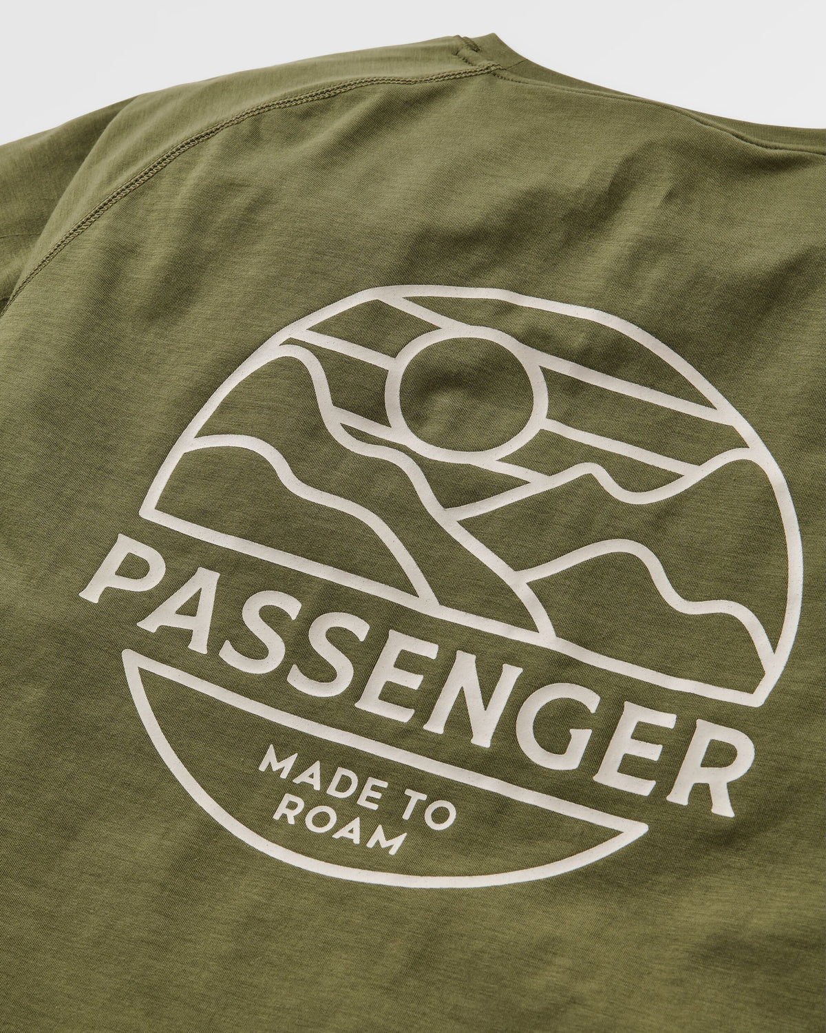 Sedona Drirelease® Active T-Shirt - Khaki - Flatlay