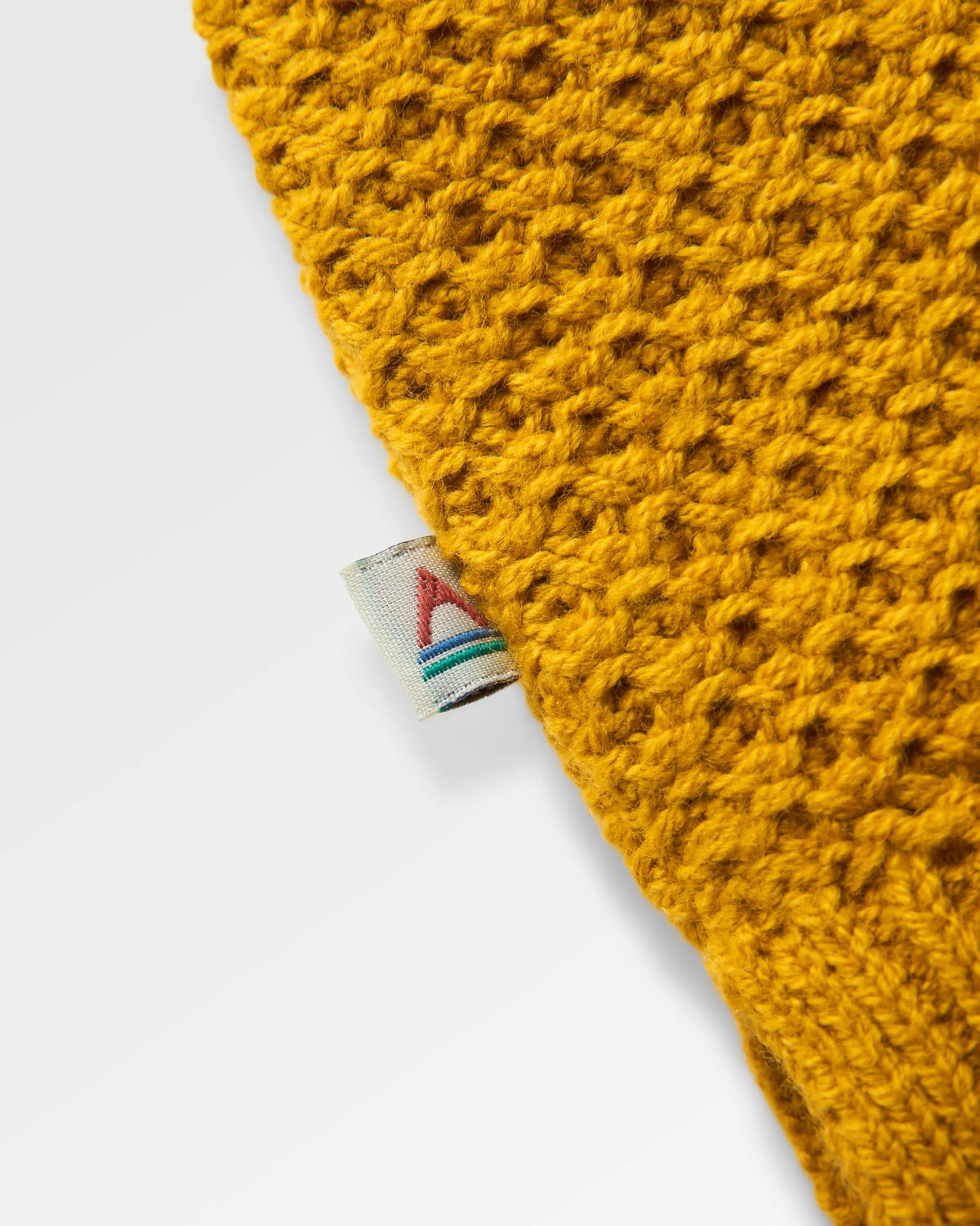 Cove Knitted Jumper - Heritage Yellow - Flatlay