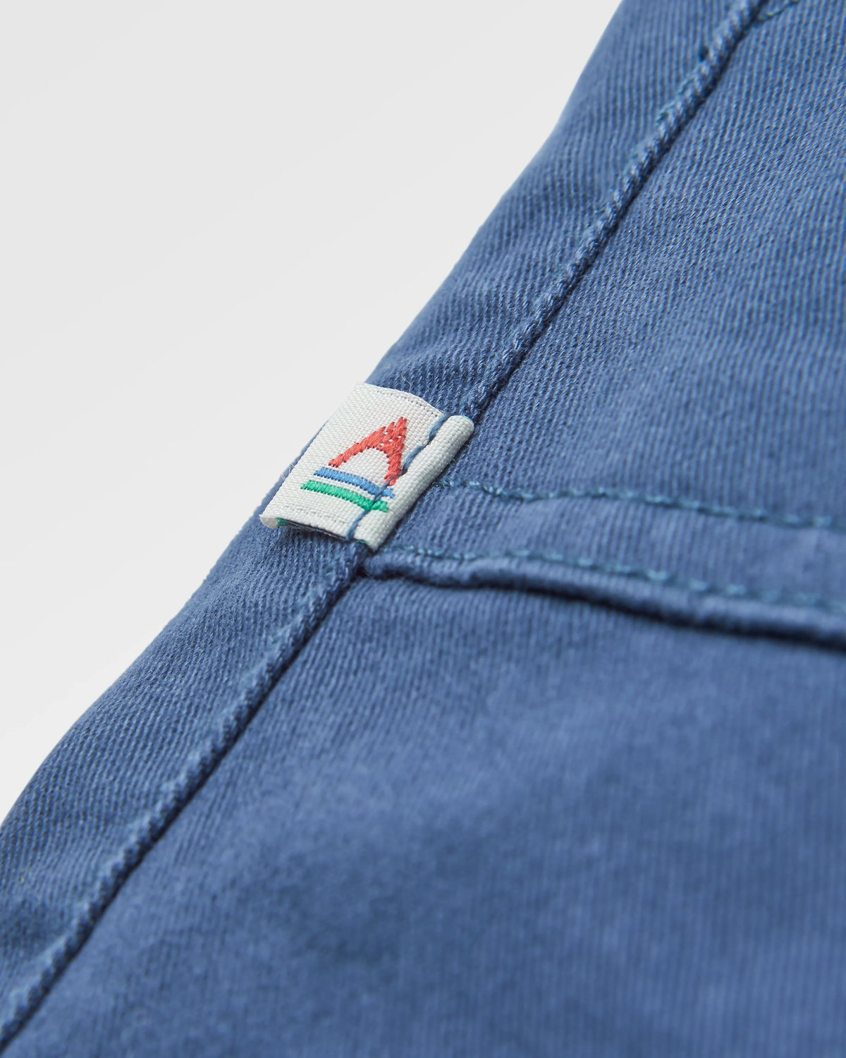 Carriso Cotton Short - Dark Denim - Flatlay