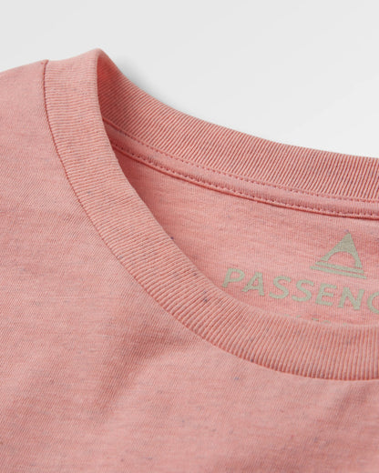 Sunburst T-Shirt - Soft Shell Pink - Flatlay