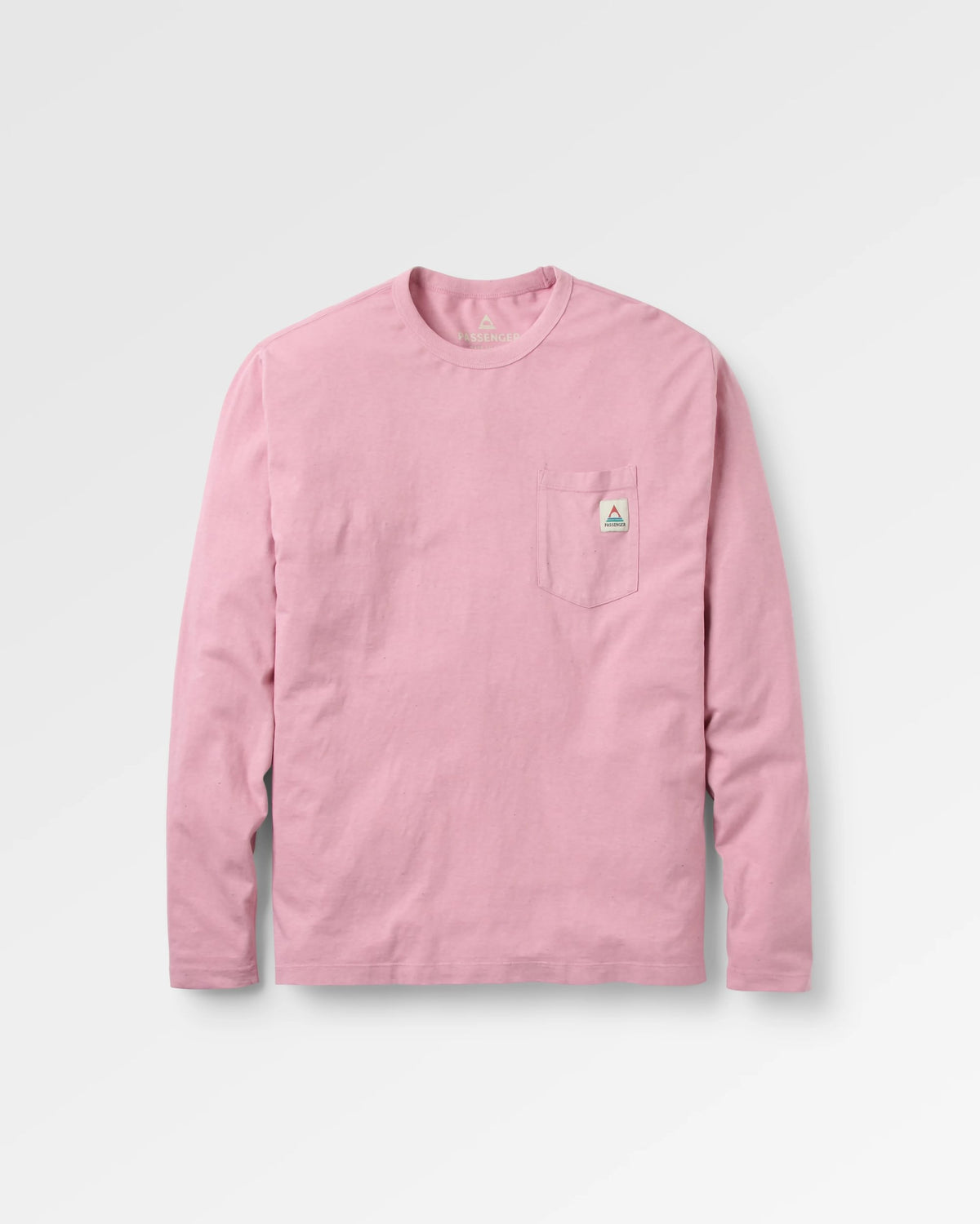 Heritage Relaxed Fit LS T-Shirt - Pink Haze - Flatlay
