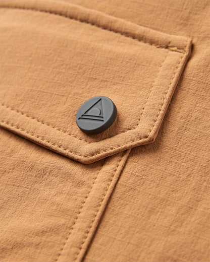 Stride Trail Short - Toffee - Flatlay