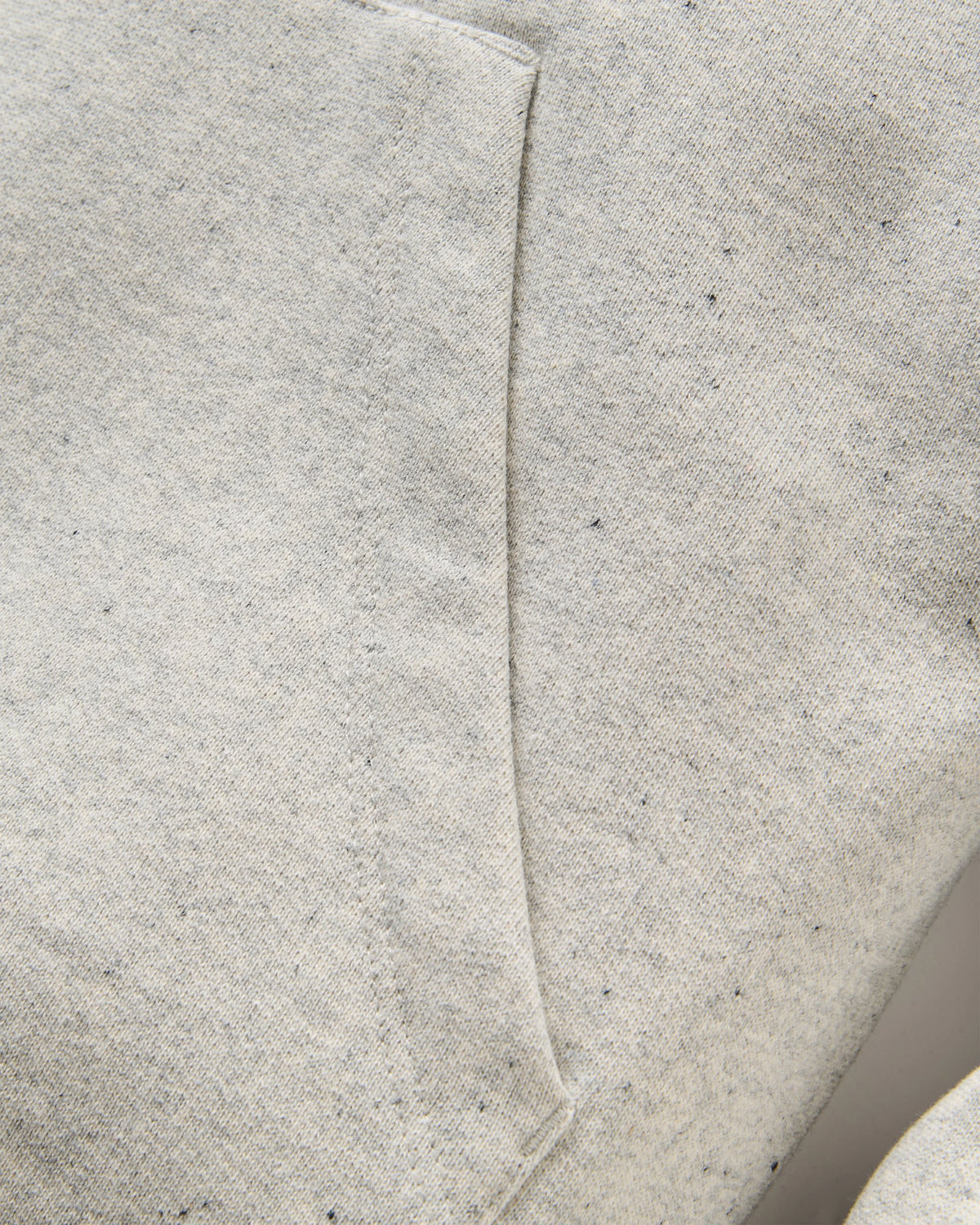Roam Slow Women's Cotton Hoodie - Light Grey Marl - Flatlay
