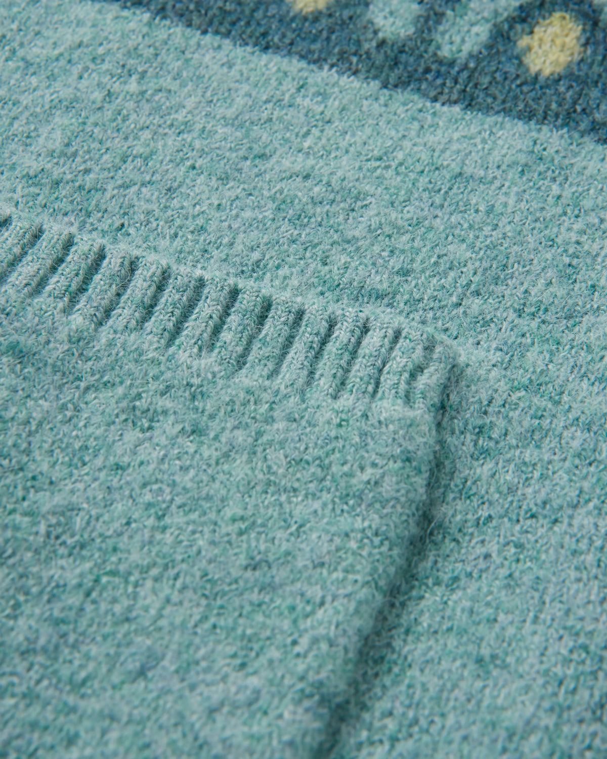 Nettle Knitted Cardigan - Arctic - Flatlay