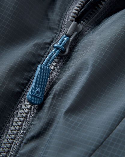 Viento Windshell Anorak - Charcoal - Flatlay
