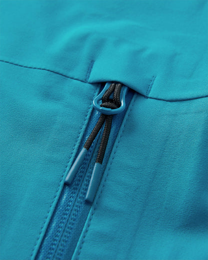 Five Element Waterproof Jacket - Bluejay - Flatlay
