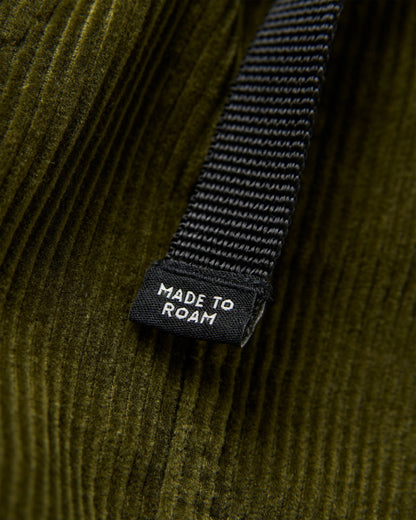 Shack Cord Short - Khaki - Flatlay