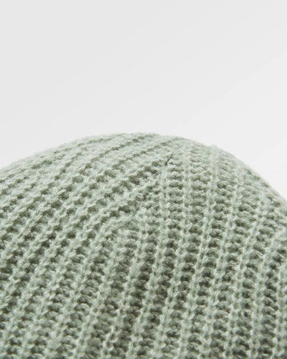 Redwood Fleece Lined Beanie - Pistachio - Flatlay