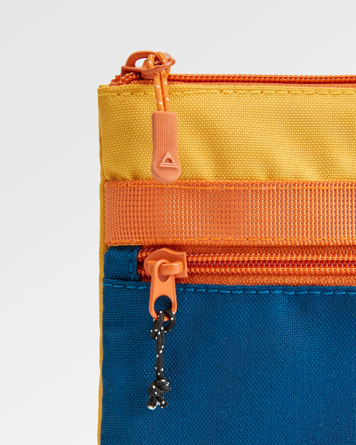 Essentials Pouch - Tidal Blue Orange Multi - Flatlay