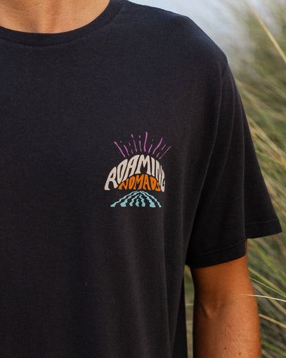 Roaming Nomads T-Shirt - Black - Lifestyle