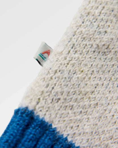 Scenic Knitted Cardigan - Scenic Azure Blue - Flatlay