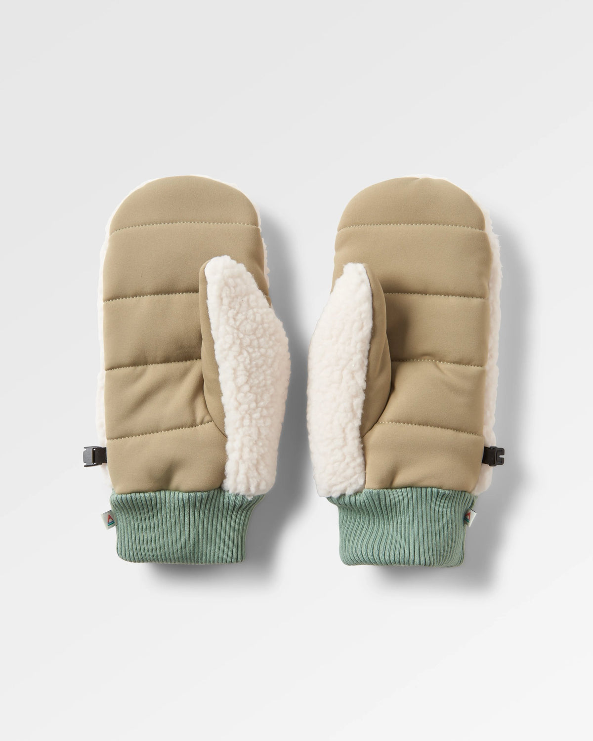 Avalanche Sherpa Mittens - Birch - Flatlay