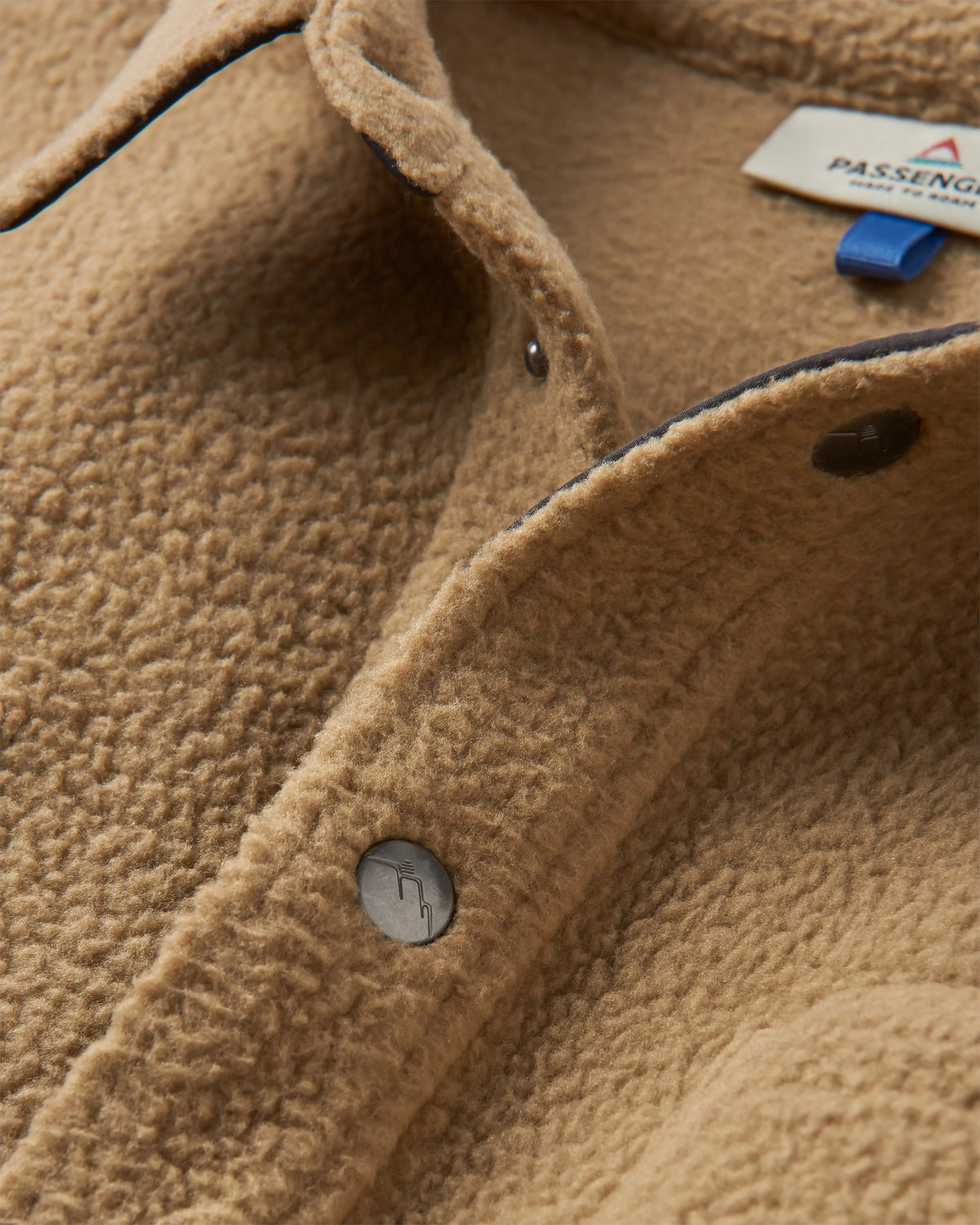 Backcountry Sherpa Fleece Shirt - Biscuit - Flatlay