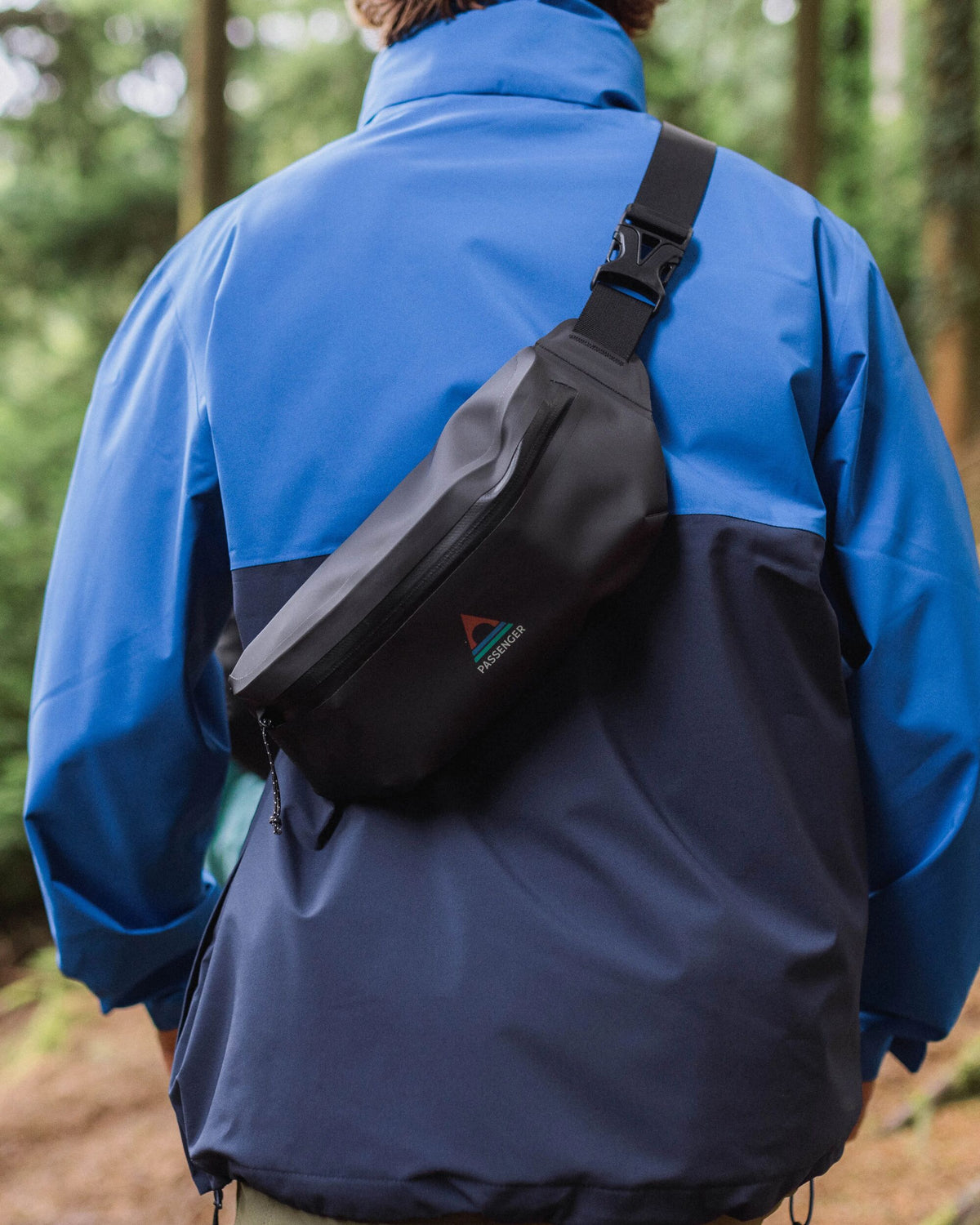 Tide Nylon Hip Pack - Black - Lifestyle - Male