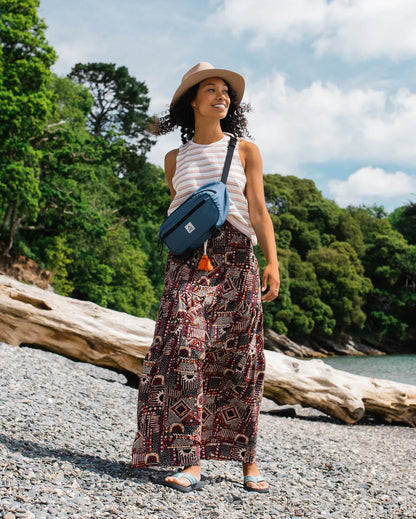 Fareway Maxi Skirt - Vintage Patchwork Black/Multi - Lifestyle