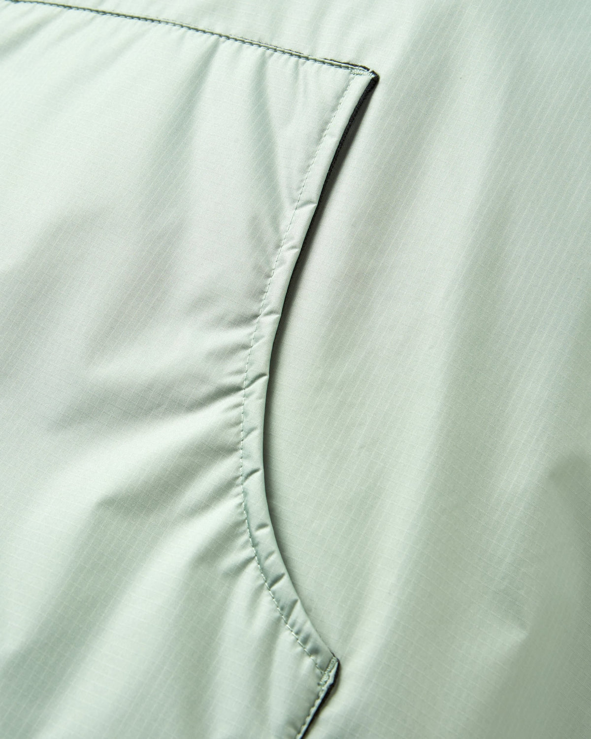 Escapism Sherpa Lined Changing Robe - Pistachio - Flatlay