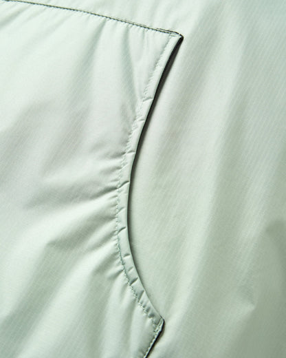 Escapism Sherpa Lined Changing Robe - Pistachio - Flatlay