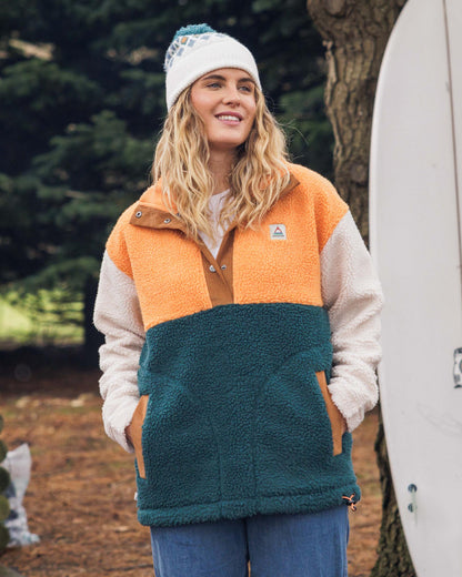 Create Deep-Pile Sherpa Fleece - Mediterranean - Lifestyle
