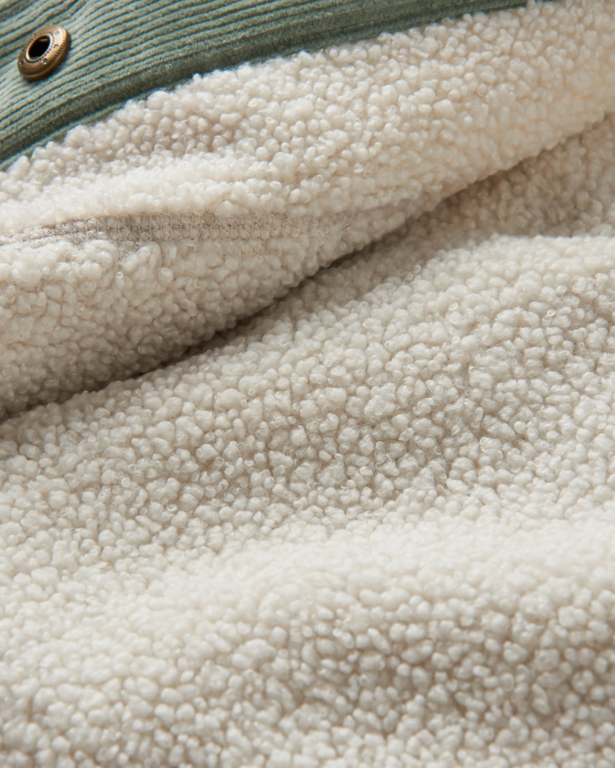 Nash Fleece - Vintage White - Flatlay