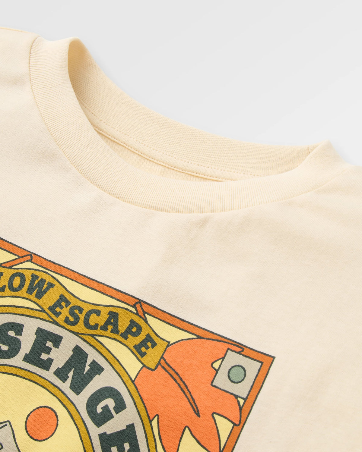 Rambling LS T-Shirt - Birch - Flatlay