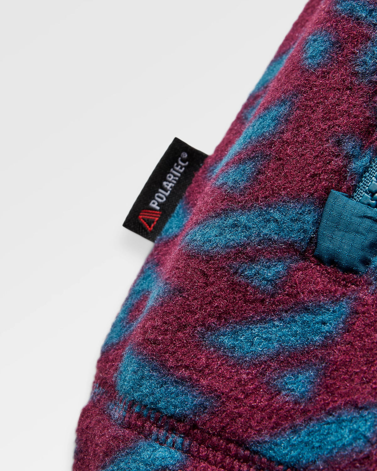 Dusk Polartec® Fleece - Diagonal Geo Fig - Flatlay