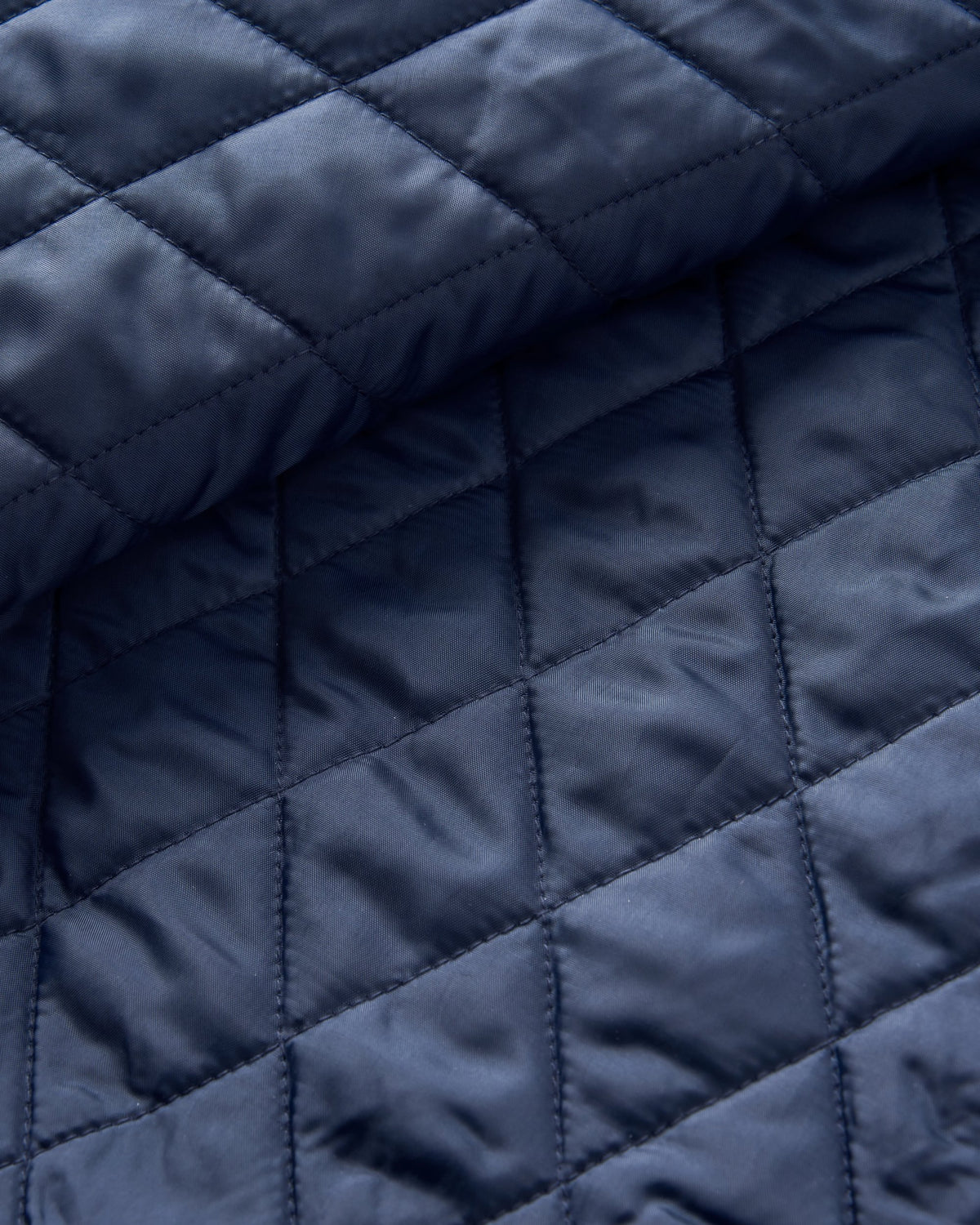 Falcon Cotton Jacket - Tidal Blue Check  - Flatlay