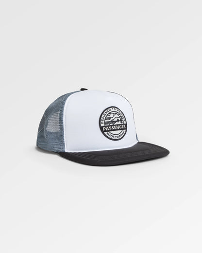 Odyssey Active Trucker Cap - Phantom Black - Flatlay
