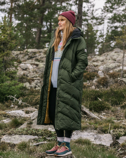 Tasman Long Insulated Jacket - Fir Tree - Lifestyle