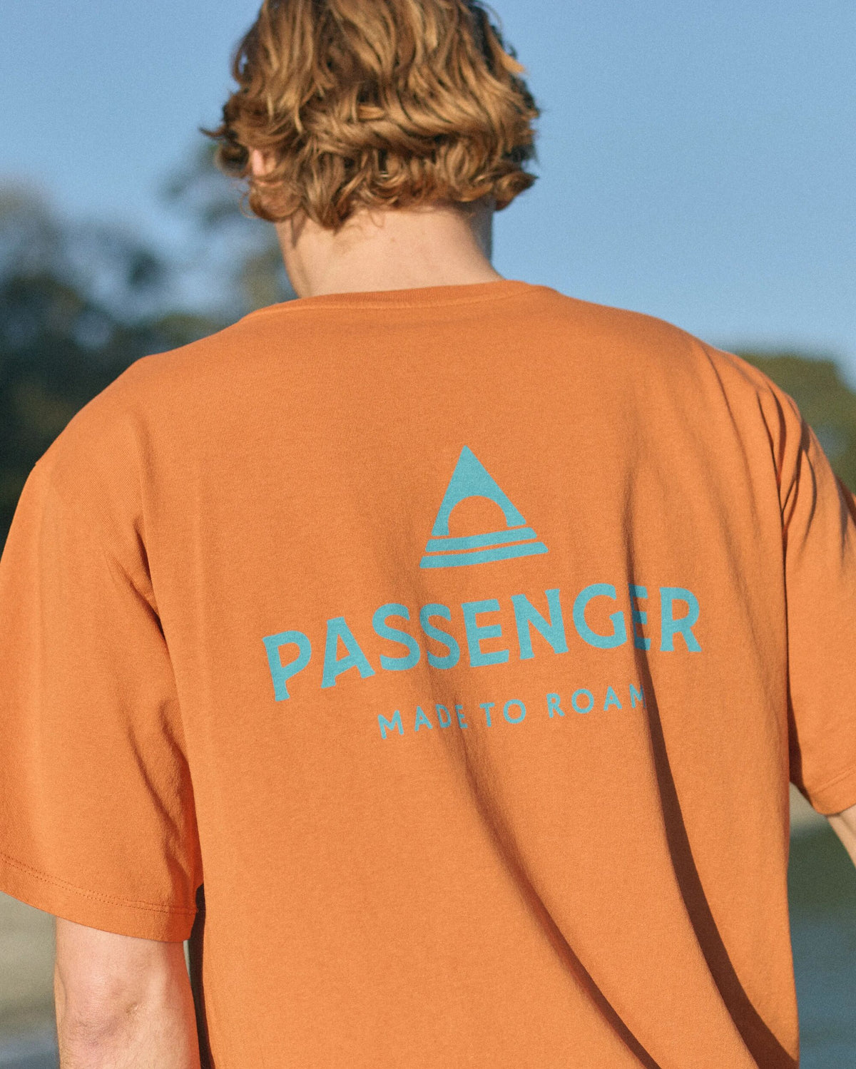 Passenger T-Shirt - Sunset Orange - Lifestyle