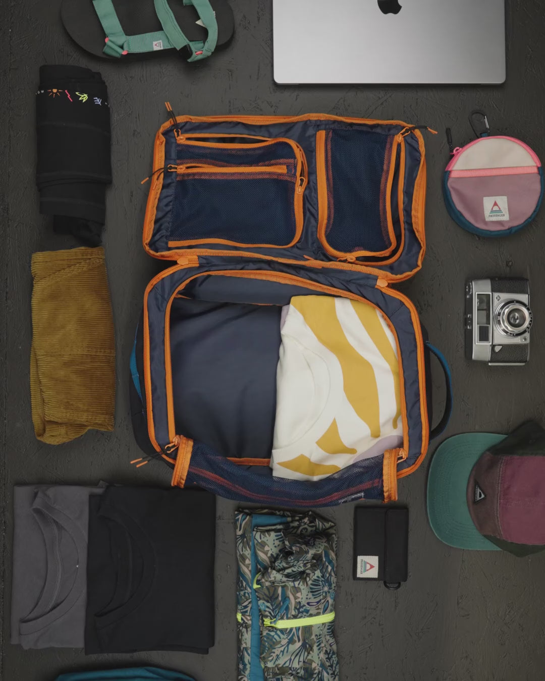 Stratos Duffel Backpack - Moonlight Blue - 