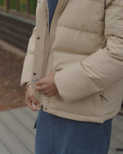 Nook Down Jacket - Stone - 