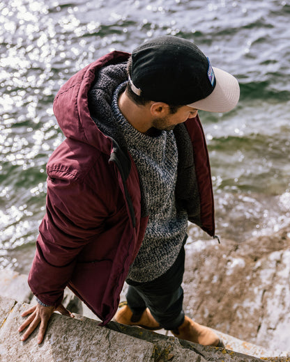 Discover Sherpa Lined Jacket - Wine - Lifestyle