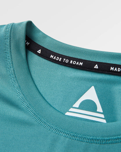 Classic Active T-Shirt - Deep Sea - Flatlay