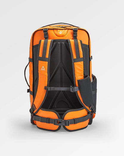 Odyssey Backpack Duffel - Sunrise Orange - Flatlay