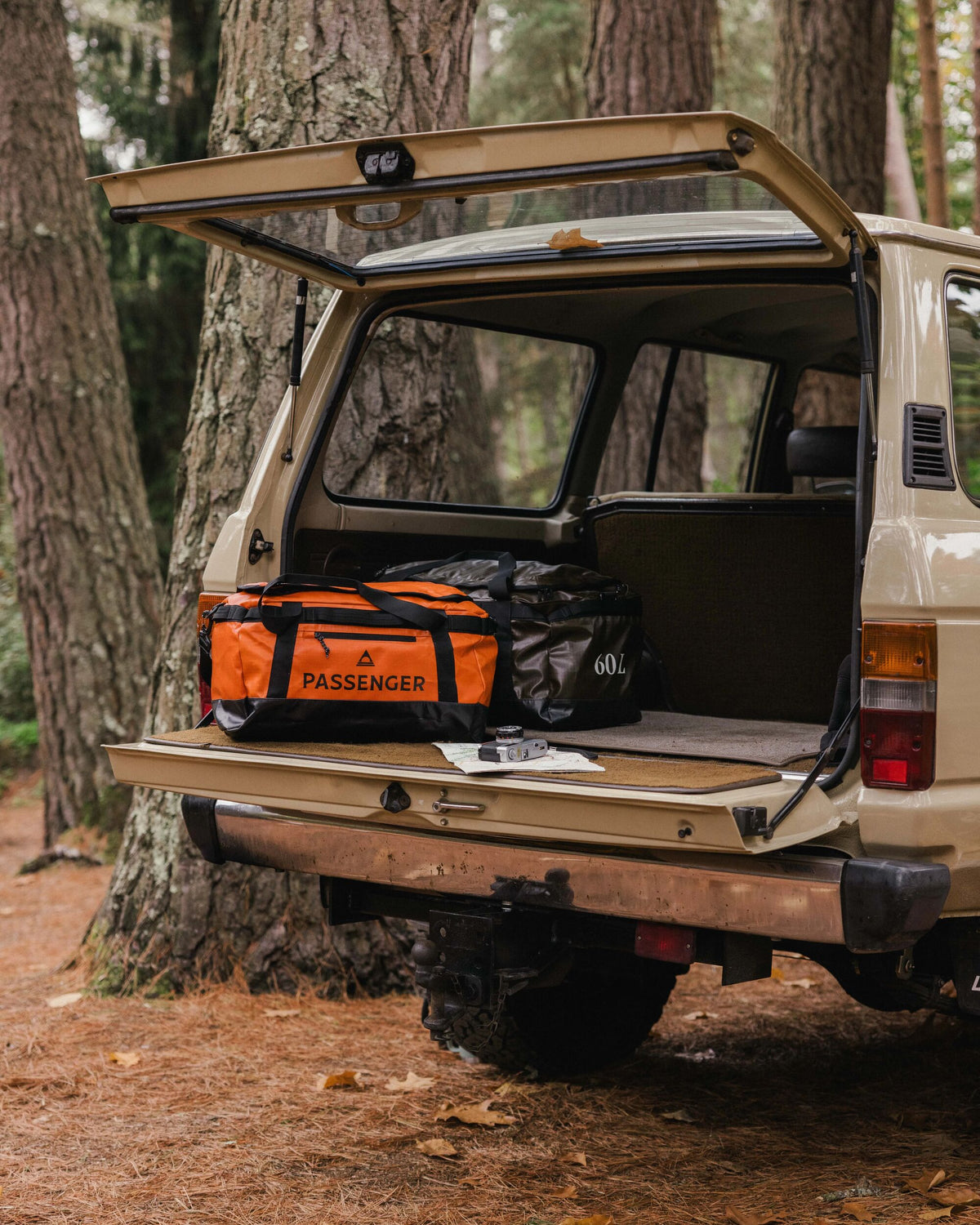 Roamer 40L Duffel Bag - Sunrise Orange - Lifestyle